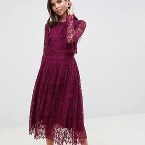New never worn - ASOS Design - midi prom dress